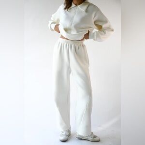 yllw the label Harry Scuba Sweatpants offwhite size XL